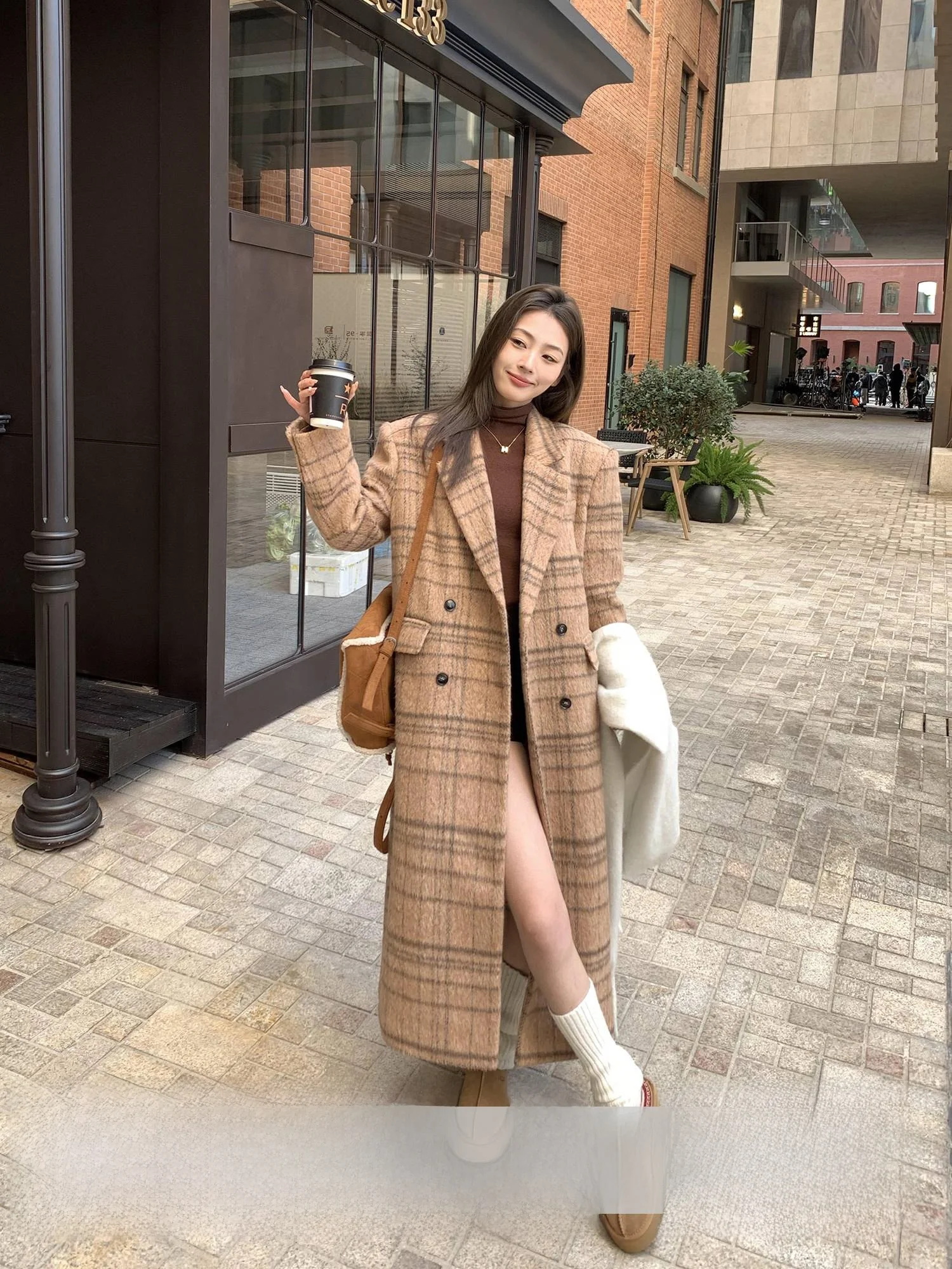 ChenMiFan клетчатое шерстяное пальто средней длины, женский корейский костюм на хлопковой подкладке Jaet Long Sve, официальная офисная одежда
ChenMiFan клетчатое шерстяное пальто средней длины, женский корейский костюм на хлопковой подкладке Jaet Long Sve, официальная офисная одежда