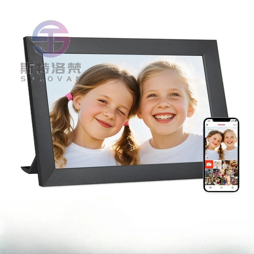 IPS Full View Touch Screen WiFi Digital Photo Frame Smart 10 Inch Cloud Photo Frame
IPS Full View Touch Screen WiFi Digital Photo Frame Smart 10 Inch Cloud Photo Frame