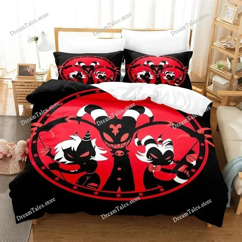 3D Printed Anime Comedy Helluva Boss Bedding Set Duvet Cover Bedroom Comforter Single Twin King _Size Quilt Cover Home Textiles
3D Printed Anime Comedy Helluva Boss Bedding Set Duvet Cover Bedroom Comforter Single Twin King _Size Quilt Cover Home Textiles