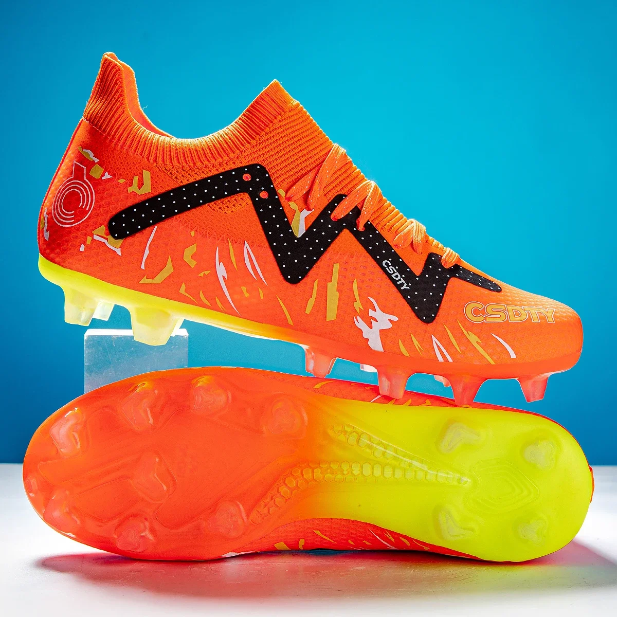 Men Soccer Shoes High-quality TF/FG Sneakers Cleats Professional Football Shoes for Boys Match Training Ultralight Non-Slip
Men Soccer Shoes High-quality TF/FG Sneakers Cleats Professional Football Shoes for Boys Match Training Ultralight Non-Slip