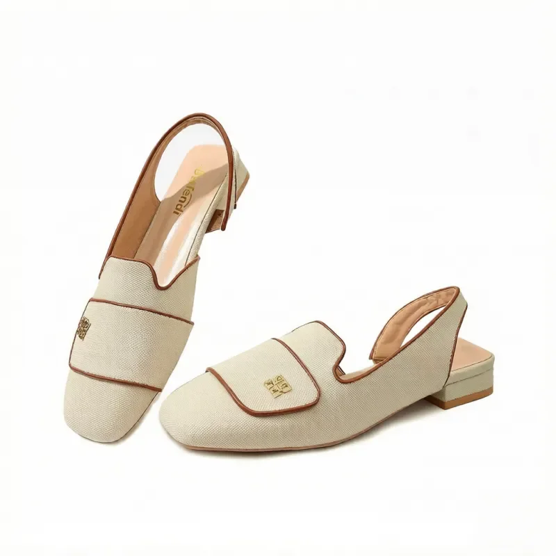 Women's Fashion Square Toe Mules, Metal Buckle Design Low Heel Pumps, Comfortable Commuting and Daily Casual Shoes.
Women's Fashion Square Toe Mules, Metal Buckle Design Low Heel Pumps, Comfortable Commuting and Daily Casual Shoes.