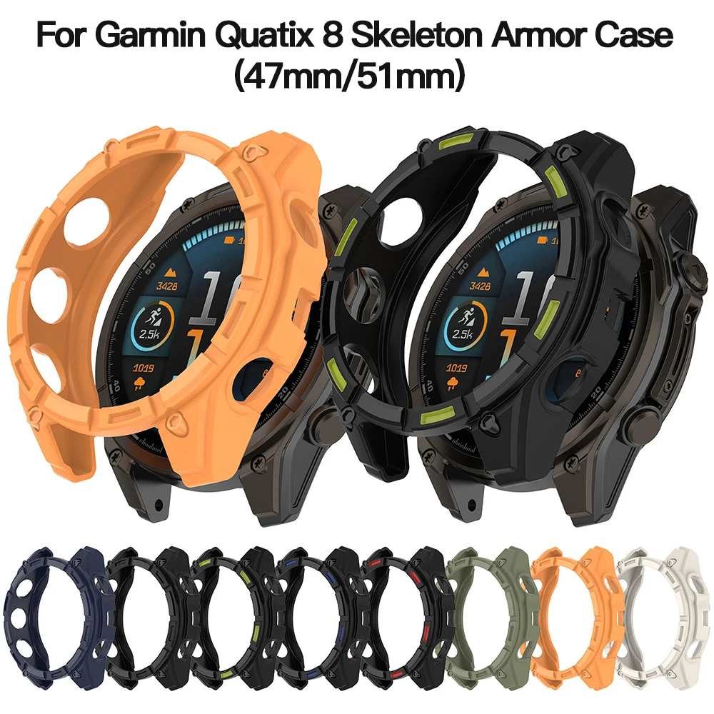 Suitable For Garmin Quatix8 47mm & 51mm Hollow Armor Case For Marine Gps Watches Suitable For Quatix8 Watch Accessories
Suitable For Garmin Quatix8 47mm & 51mm Hollow Armor Case For Marine Gps Watches Suitable For Quatix8 Watch Accessories