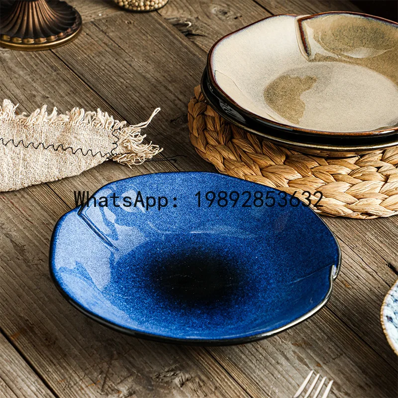 PZ variable glaze ceramic rice plate household and commercial rice plate vegetable plate 8-inch retro high-value high
PZ variable glaze ceramic rice plate household and commercial rice plate vegetable plate 8-inch retro high-value high
