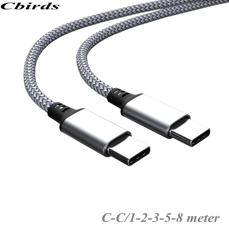 【 C-To-C 60 Вт / 8 5 3 2 1 метр 】 1 шт. Кабель типа C для типа C PD Быстрое зарядное устройство Универсальный удлиненный кабель передачи данных
【 C-To-C 60 Вт / 8 5 3 2 1 метр 】 1 шт. Кабель типа C для типа C PD Быстрое зарядное устройство Универсальный удлиненный кабель передачи данных