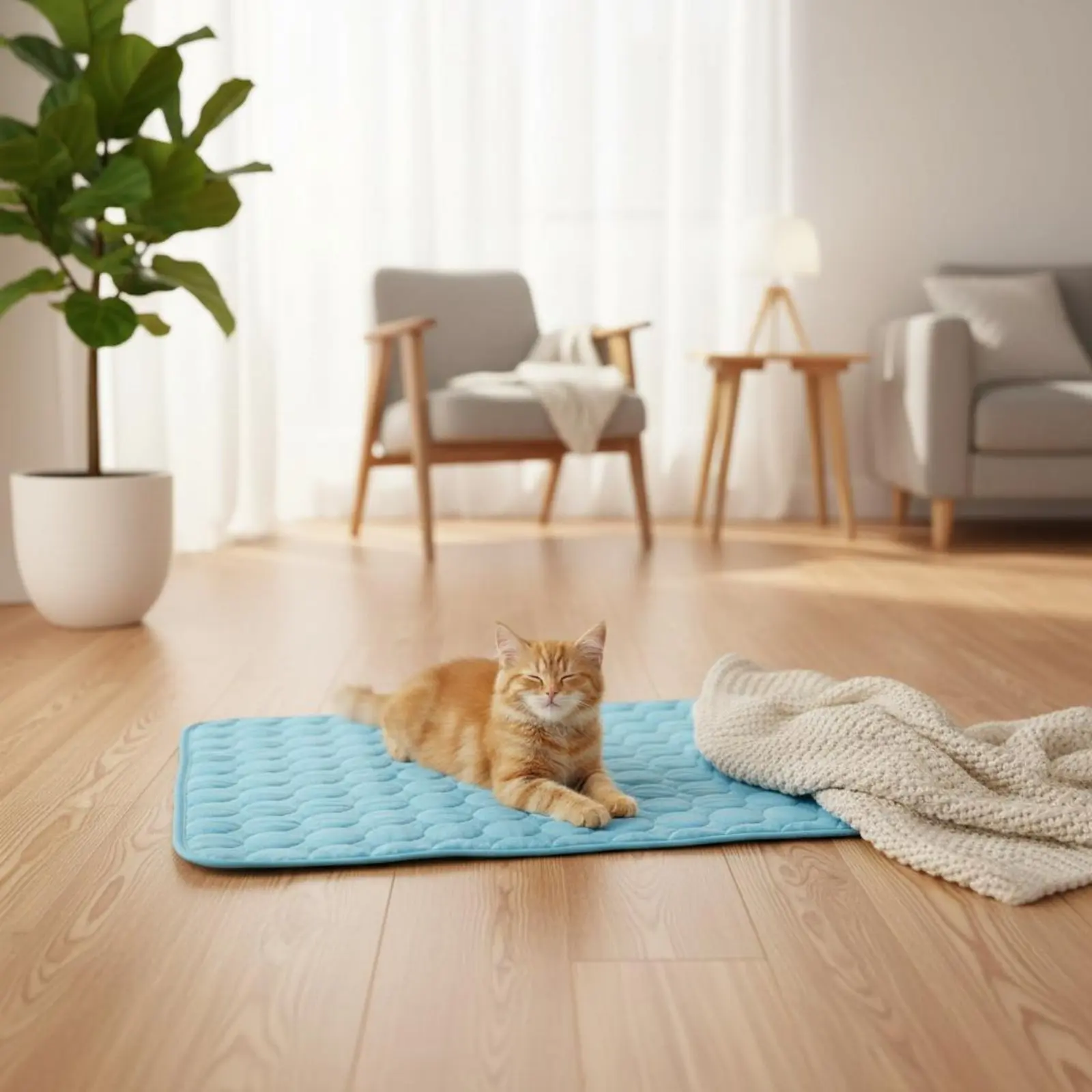 Pet Cooling Mat Breathable Dog Cooling Pad Lightweight Machine Easy to Clean for Dogs, Summer
Pet Cooling Mat Breathable Dog Cooling Pad Lightweight Machine Easy to Clean for Dogs, Summer