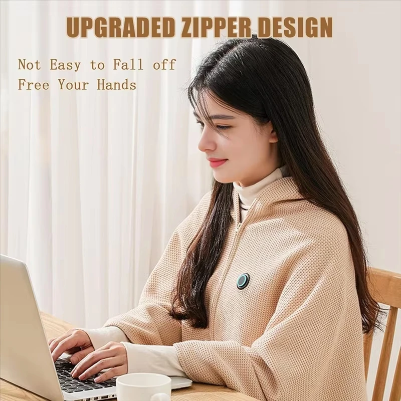 Wearable USB Electric Heated Blanket Warming Heating Blanket Washable for Outdoor Camping Office Heating Blankets New Year Gift
Wearable USB Electric Heated Blanket Warming Heating Blanket Washable for Outdoor Camping Office Heating Blankets New Year Gift