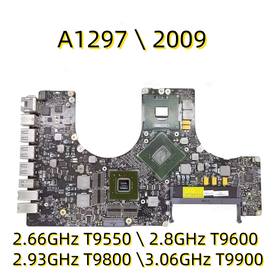 Original A1297 Motherboard For MacBook Pro 17 "A1297 i5 i7 2009 2010 2011 Year Logic Board
Original A1297 Motherboard For MacBook Pro 17 "A1297 i5 i7 2009 2010 2011 Year Logic Board