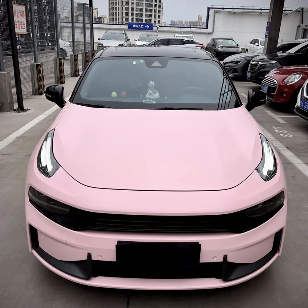 Premium PET Matte Blush Pink Vinyl Car Self Adhesive Film Car Body Wrap Vehicle Foil Sticker Computer Decal Skin Air Bubble Free
Premium PET Matte Blush Pink Vinyl Car Self Adhesive Film Car Body Wrap Vehicle Foil Sticker Computer Decal Skin Air Bubble Free