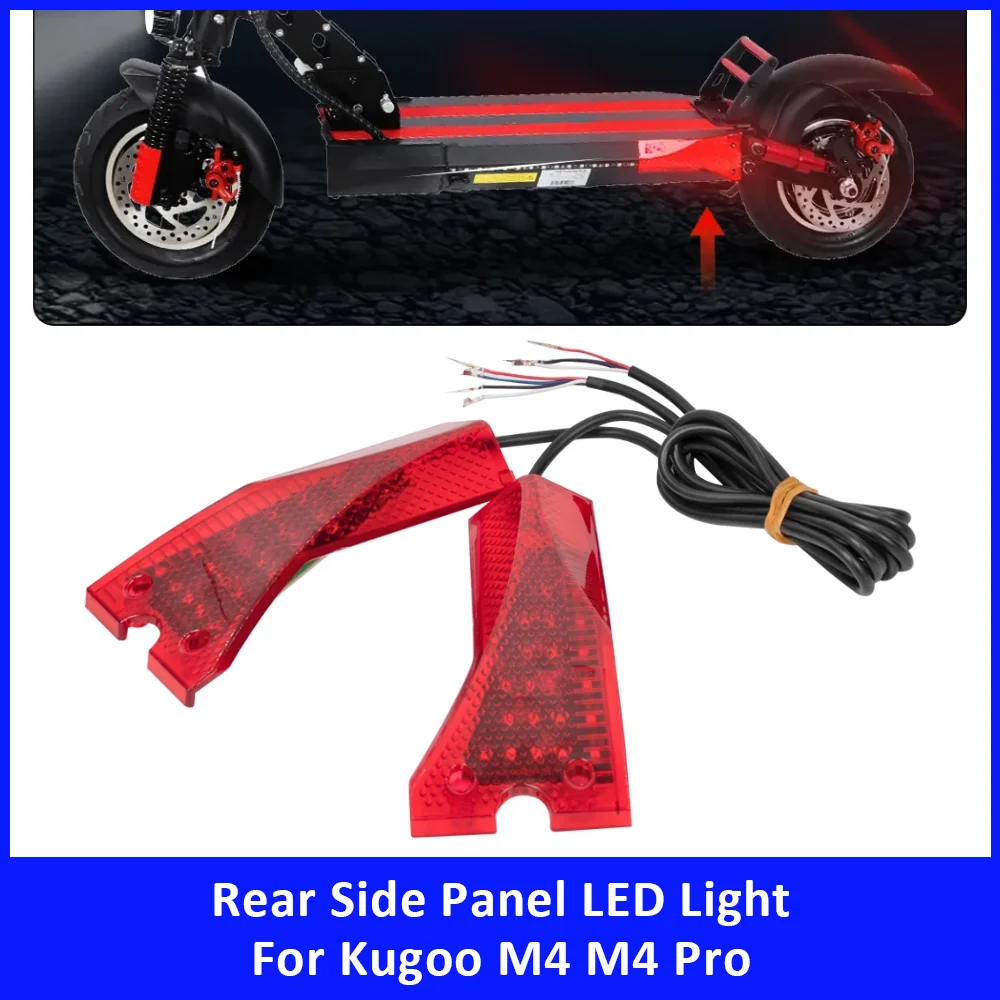Rear Side Panel LED Light for Kugoo M4 M4 Pro Turn Signal Lamp Safty Warning Brake Light Electric Scooter Replacement Spare Part
Rear Side Panel LED Light for Kugoo M4 M4 Pro Turn Signal Lamp Safty Warning Brake Light Electric Scooter Replacement Spare Part