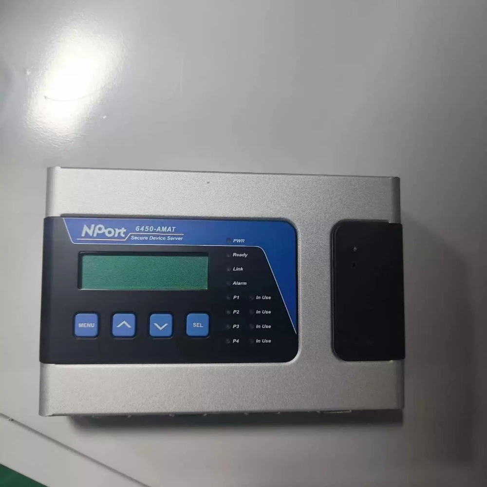 NPort 6450-AMAT Serial communication server 4-port RS232/485/422
NPort 6450-AMAT Serial communication server 4-port RS232/485/422