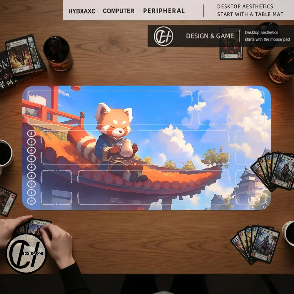 HYBXAXC Cute Red Panda Tea Time Mouse Pad Non-Slip Rubber Desk Mat for Gaming Office TCG Playmat Fantasy Card Game Mat
HYBXAXC Cute Red Panda Tea Time Mouse Pad Non-Slip Rubber Desk Mat for Gaming Office TCG Playmat Fantasy Card Game Mat