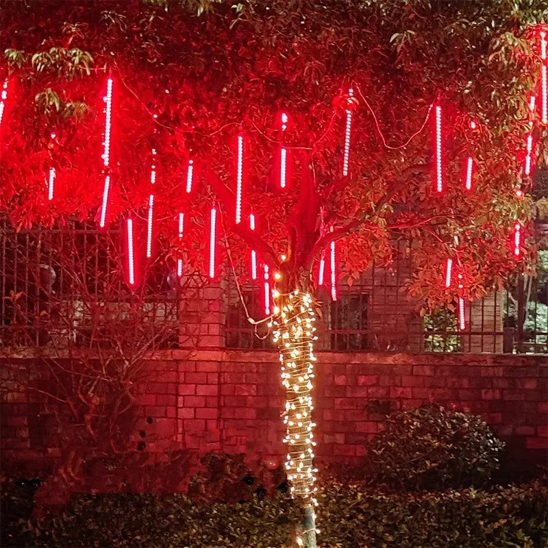 1/2/3/4 Set 30/50cm LED Meteor Shower Rain Light Holiday String Light Garden Light Christmas Wedding Decoration Party Fairy Lamp
1/2/3/4 Set 30/50cm LED Meteor Shower Rain Light Holiday String Light Garden Light Christmas Wedding Decoration Party Fairy Lamp
