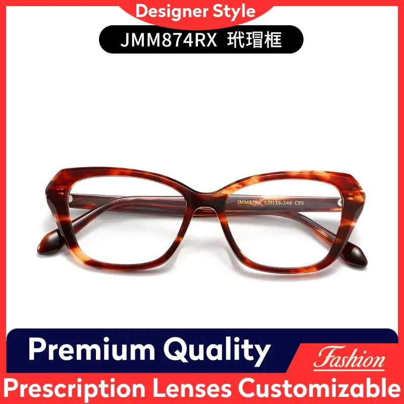 JMM 87RX Marie Chunky Vintage Acetate Eyeglass Frame Women Cat Eye Butterfly Mage High-Quality Prescription Glasses Trendy 2025
JMM 87RX Marie Chunky Vintage Acetate Eyeglass Frame Women Cat Eye Butterfly Mage High-Quality Prescription Glasses Trendy 2025