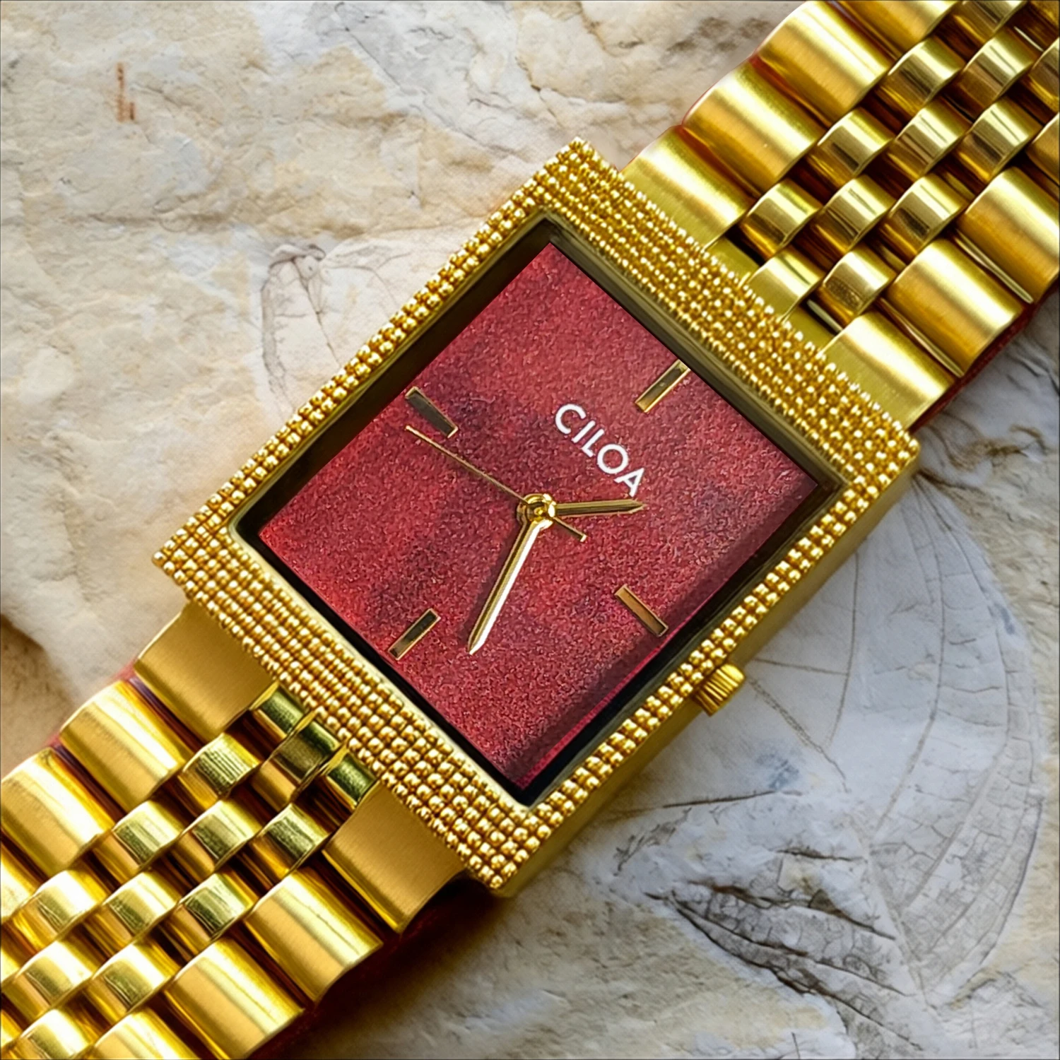 CILOA vintage square red watch for men, trendy fashion casual brand, authentic 2026 new high-quality waterproof quartz watch
CILOA vintage square red watch for men, trendy fashion casual brand, authentic 2026 new high-quality waterproof quartz watch