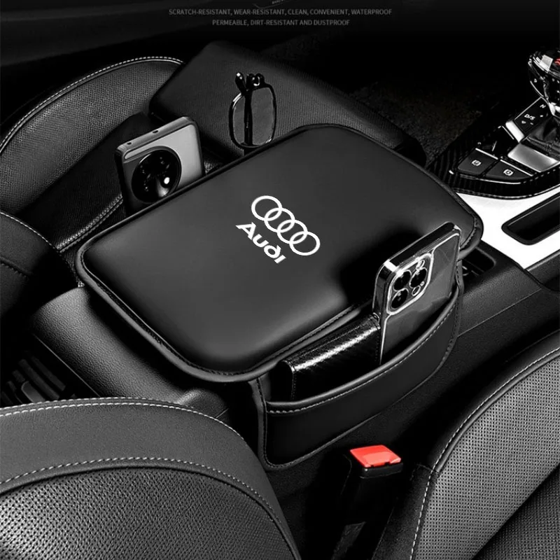 Car Styling Seat Armrest Box Protector Cushion Storage Box Cover Pad for Audi Quattro Sline A3 A4 A6 A5 Q5 Q7 Q3 A7 TT S3 S4 S5
Car Styling Seat Armrest Box Protector Cushion Storage Box Cover Pad for Audi Quattro Sline A3 A4 A6 A5 Q5 Q7 Q3 A7 TT S3 S4 S5