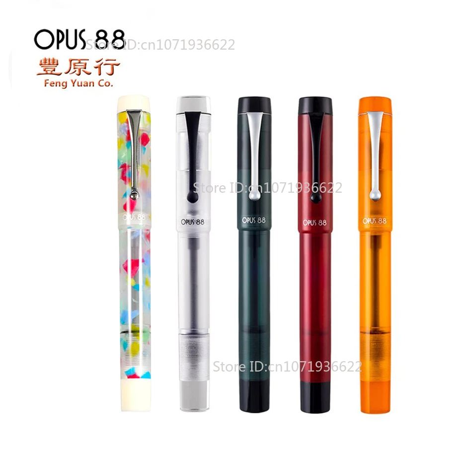 Genius OPUS 88 Frosted Transparent OPERA Series Ebonite Fountain Pen NO.6 JOWO Nib Drop-in Ink Pen Writing Business Gift
Genius OPUS 88 Frosted Transparent OPERA Series Ebonite Fountain Pen NO.6 JOWO Nib Drop-in Ink Pen Writing Business Gift