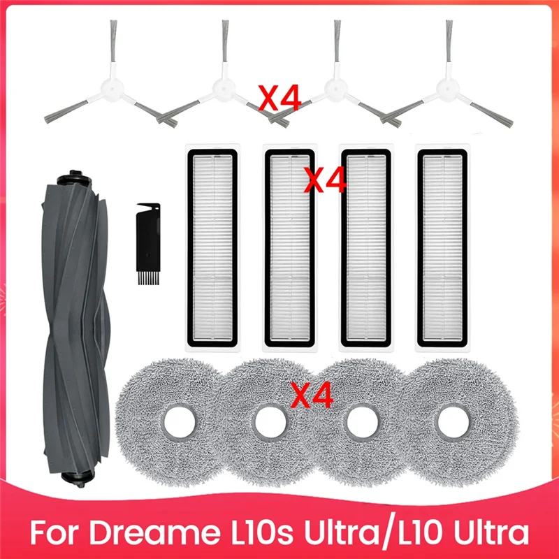 Hot Sale-For Dreame L10s Ultra/L10 Ultra, Fit For Robot Vacuum X20+ Plus Main Side Brush Hepa Filter Accessories Parts
Hot Sale-For Dreame L10s Ultra/L10 Ultra, Fit For Robot Vacuum X20+ Plus Main Side Brush Hepa Filter Accessories Parts