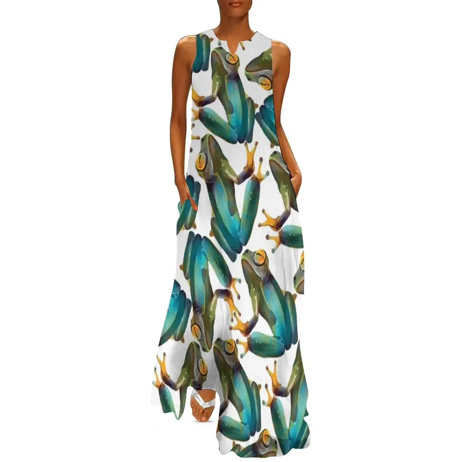 Enchanted Frogs Long Dress dresses women summer 2025 birthday dress for women women evening dress woman
Enchanted Frogs Long Dress dresses women summer 2025 birthday dress for women women evening dress woman