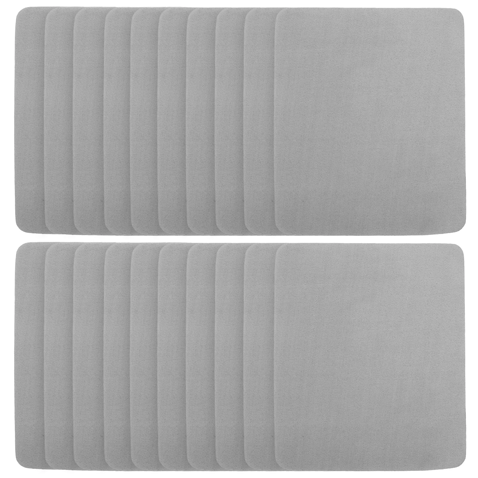 20pcs Cleaning Cloth Suede Material Non Fading Non Shedding Glasses Silver Jewelry Wipes 14 5x17 5cm Gray
20pcs Cleaning Cloth Suede Material Non Fading Non Shedding Glasses Silver Jewelry Wipes 14 5x17 5cm Gray
