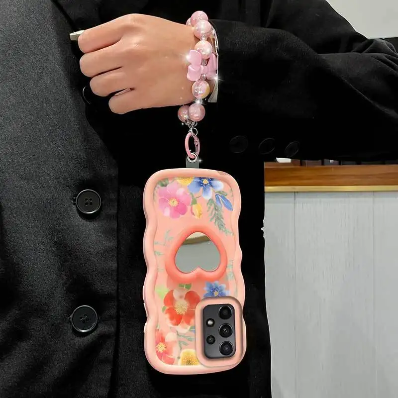3Pcs (Pinkish-colored Flowers Phone Case+Lanyard+Stand) Suitable for Galaxy A52/A50/A50s/A51/A52/A52s/A53/A54/A55/A56 Phone Case
3Pcs (Pinkish-colored Flowers Phone Case+Lanyard+Stand) Suitable for Galaxy A52/A50/A50s/A51/A52/A52s/A53/A54/A55/A56 Phone Case