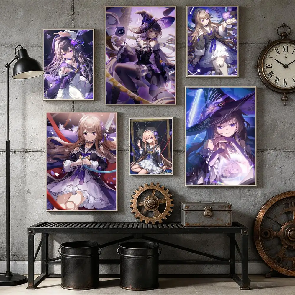 Game Honkai Star Rail Herta Poster Home Bar Wall Art Sticker Waterproof Self-Adhesive Mural for Living Room Bedroom Decor
Game Honkai Star Rail Herta Poster Home Bar Wall Art Sticker Waterproof Self-Adhesive Mural for Living Room Bedroom Decor