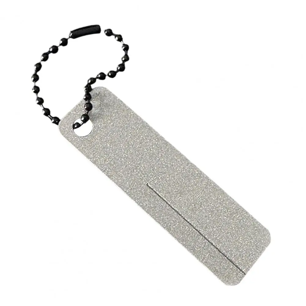 Diamond Cutter Sharpener Mini Keychain Portable Outdoor Camping Emery Nail File Efficient Sharpening Tool for Scissors Fish Hook
Diamond Cutter Sharpener Mini Keychain Portable Outdoor Camping Emery Nail File Efficient Sharpening Tool for Scissors Fish Hook