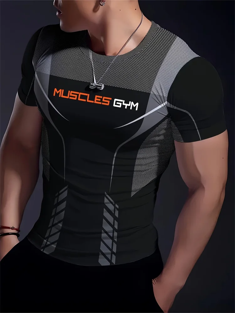 2025 Summer new trendy men's T-shirt, loose and casual printed top
2025 Summer new trendy men's T-shirt, loose and casual printed top