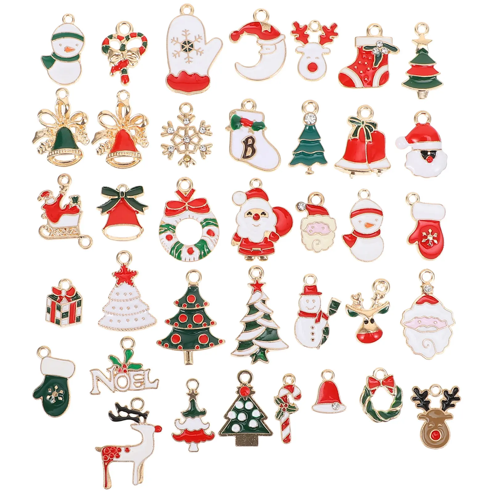38 Pcs Christmas Ornaments Accessories Jewelry Making Pendants Alloy Charm Xmas Design Charms for
38 Pcs Christmas Ornaments Accessories Jewelry Making Pendants Alloy Charm Xmas Design Charms for