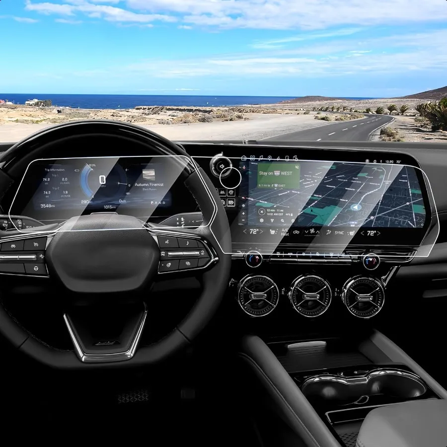 2PCS Screen Protector for 20242025 2026 Chevy Blazer EV 17.7 Inch Navigation + 11 Inch Dash Screen Tempered Glass Touchscreen P
2PCS Screen Protector for 20242025 2026 Chevy Blazer EV 17.7 Inch Navigation + 11 Inch Dash Screen Tempered Glass Touchscreen P