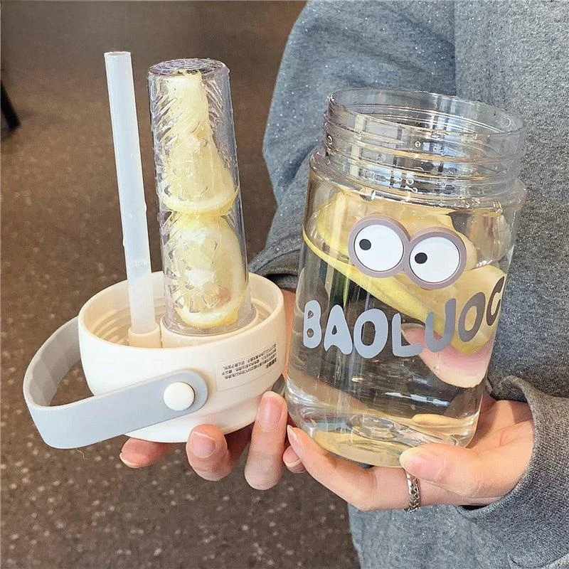 Large Capacity Straw Water Bottle Portable Tea Water Separation Cup for Students Cute Stainless Steel Cup Body Office Use
Large Capacity Straw Water Bottle Portable Tea Water Separation Cup for Students Cute Stainless Steel Cup Body Office Use
