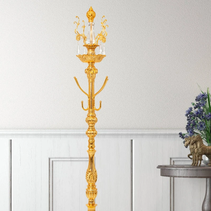 Customized hand carved high-end gold-plated pure copper clothing and hat rack European style villa master bedroom guest room met
Customized hand carved high-end gold-plated pure copper clothing and hat rack European style villa master bedroom guest room met