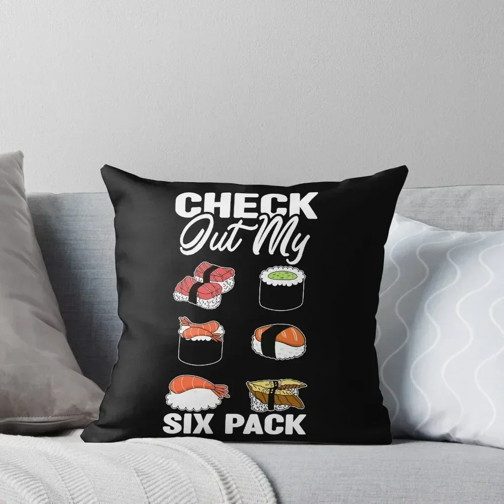 Check Out My Six Pack Japanese Sushi - Funny Abs Workout Jokes Throw Pillow Luxury Pillow Case christmas decorations 2025 pillow
Check Out My Six Pack Japanese Sushi - Funny Abs Workout Jokes Throw Pillow Luxury Pillow Case christmas decorations 2025 pillow