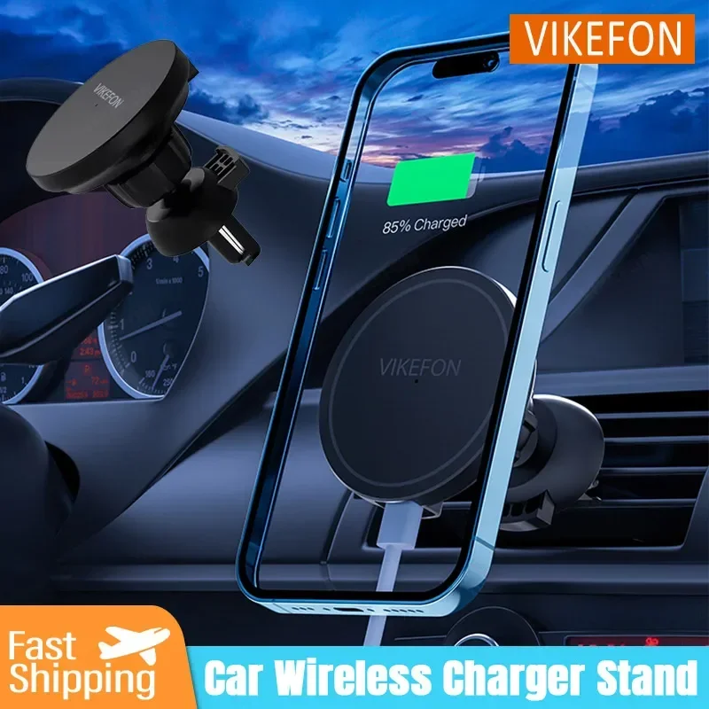 Magnetic Wireless Charger Air Vent in Car for Macsafe iPhone 12 13 14 15 16 Pro Max Magnet Phone Holder Fast Car Charging Stand
Magnetic Wireless Charger Air Vent in Car for Macsafe iPhone 12 13 14 15 16 Pro Max Magnet Phone Holder Fast Car Charging Stand