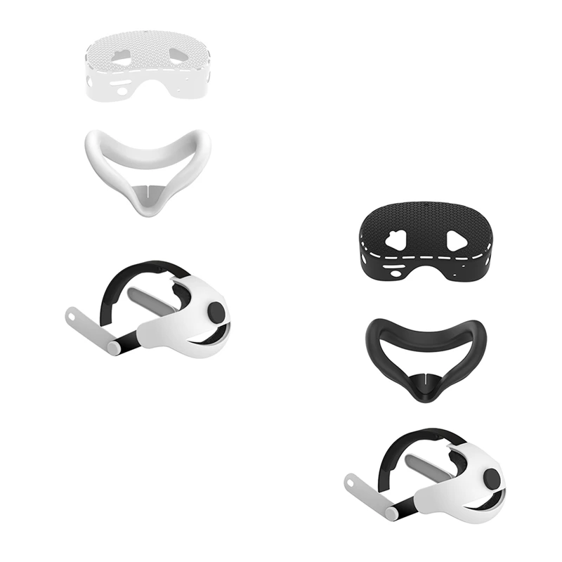 3-In-1 VR Head Strap Set For Meta Quest 3S Protective Case Set,Face Cover,Head Strap Silicone VR Accessories
3-In-1 VR Head Strap Set For Meta Quest 3S Protective Case Set,Face Cover,Head Strap Silicone VR Accessories