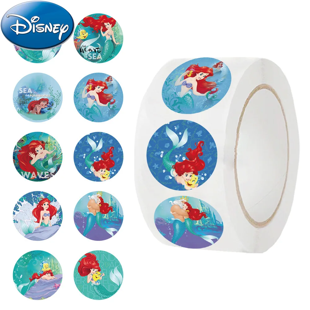 500pcs/roll Cute Disney The Little Mermaid Cartoon Stickers Kid Reward Decal Toy Kawaii Anime Princess Ariel Sealing Sticker Toy
500pcs/roll Cute Disney The Little Mermaid Cartoon Stickers Kid Reward Decal Toy Kawaii Anime Princess Ariel Sealing Sticker Toy