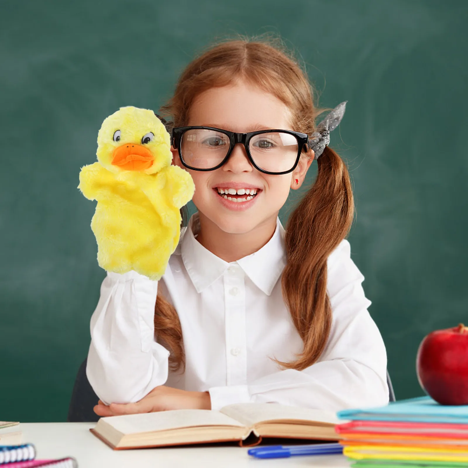 Duck Hand Puppet for Kids Soft Comfortable Simulation Design Storytelling Prop Interactive Play Gift Party Favor Educational Fun
Duck Hand Puppet for Kids Soft Comfortable Simulation Design Storytelling Prop Interactive Play Gift Party Favor Educational Fun