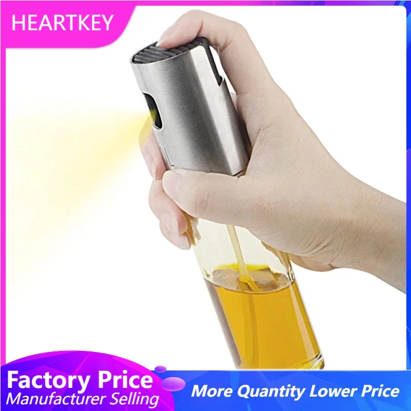 Oil Water Vinegar Spray BBQ Bottle Baking Kitchen Glass Stainless Steel Dispenser Grill Cookware Salad Tools
Oil Water Vinegar Spray BBQ Bottle Baking Kitchen Glass Stainless Steel Dispenser Grill Cookware Salad Tools