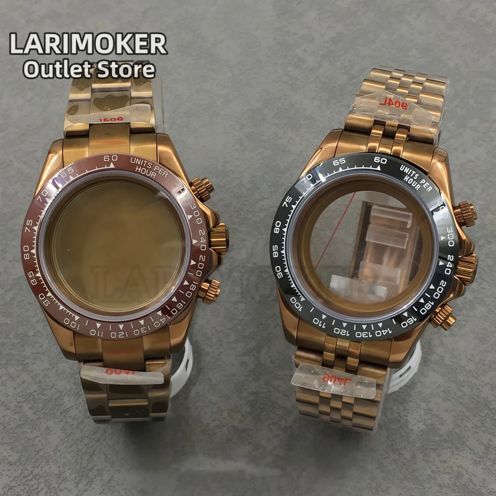LARIMOKER Vintage 39MM Case Sapphire Glass Ceramic Bezel Stainless Steel Case Strap for VK63 VK64Quartz Movement Waterproof Case
LARIMOKER Vintage 39MM Case Sapphire Glass Ceramic Bezel Stainless Steel Case Strap for VK63 VK64Quartz Movement Waterproof Case