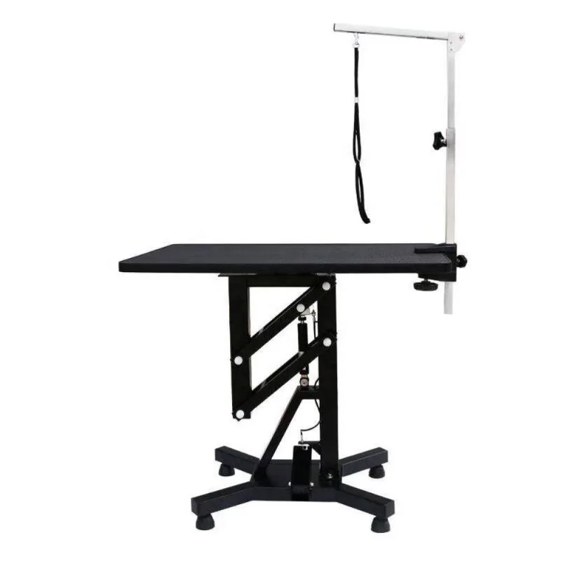 Adjustable Dog Grooming Table for Professional Pneumatic Pet Grooming Table with Wheels
Adjustable Dog Grooming Table for Professional Pneumatic Pet Grooming Table with Wheels