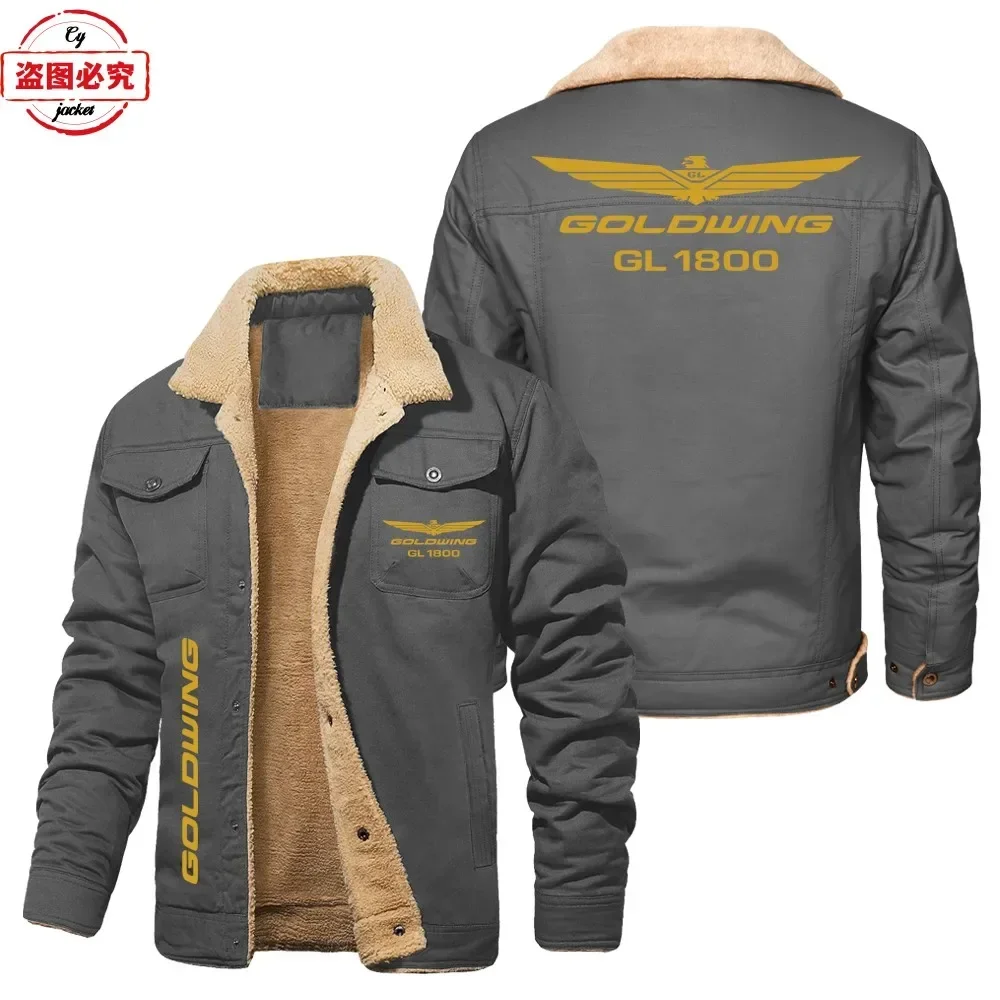 Gold Wing 1800, флисовая куртка с термостойким воротником и логотипом мотоцикла, одежда для велоспорта, одежда для гонок, командная рабочая одежда
Gold Wing 1800, флисовая куртка с термостойким воротником и логотипом мотоцикла, одежда для велоспорта, одежда для гонок, командная рабочая одежда
