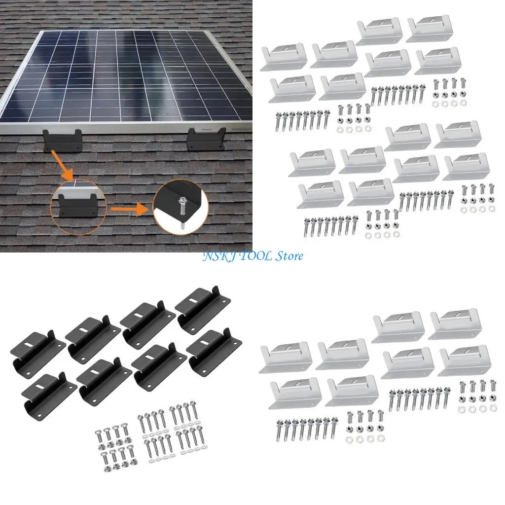 L8RC Solars Panel Mounting Brackets Easyly Installation Weatherproofed for Home Use
L8RC Solars Panel Mounting Brackets Easyly Installation Weatherproofed for Home Use