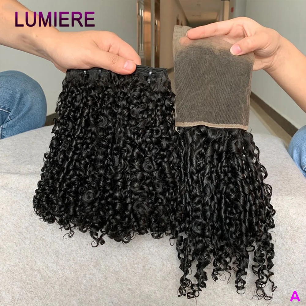 18A Афро-Бирюманский Пикси Глубокий кудрявый пучок с застежкой HD Прозрачная кружевная застежка Фронтальная и пучок наращивания волос Virgin
18A Афро-Бирюманский Пикси Глубокий кудрявый пучок с застежкой HD Прозрачная кружевная застежка Фронтальная и пучок наращивания волос Virgin