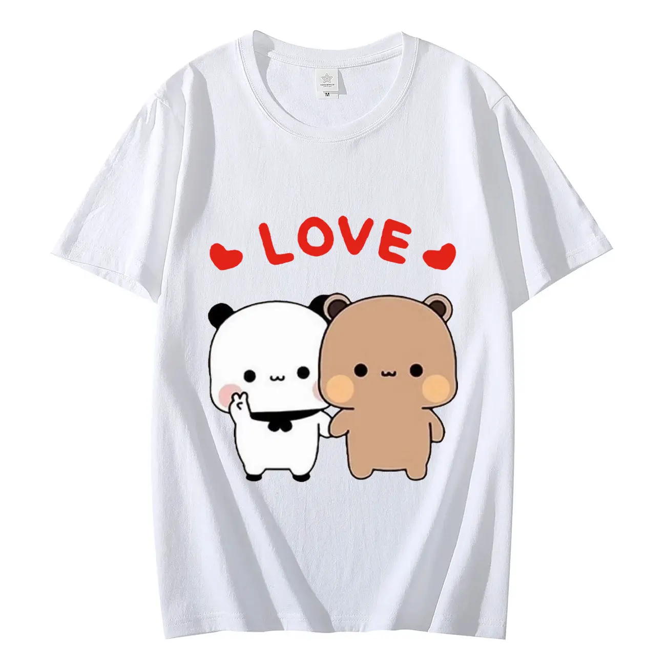Cute Bubu Dudu Graphic T Shirts Couples Kawaii Fashion Oversized T-shirt Casual Comfort Pure Cotton Short Sleeve T-shirts Unisex
Cute Bubu Dudu Graphic T Shirts Couples Kawaii Fashion Oversized T-shirt Casual Comfort Pure Cotton Short Sleeve T-shirts Unisex