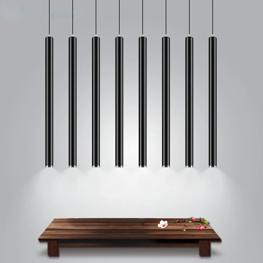Pendant Lights Nordic Long Tube Aluminum Black Hanging Kitchen Light Length Adjustable Home Hotel Hall Lighting Lamp
Pendant Lights Nordic Long Tube Aluminum Black Hanging Kitchen Light Length Adjustable Home Hotel Hall Lighting Lamp