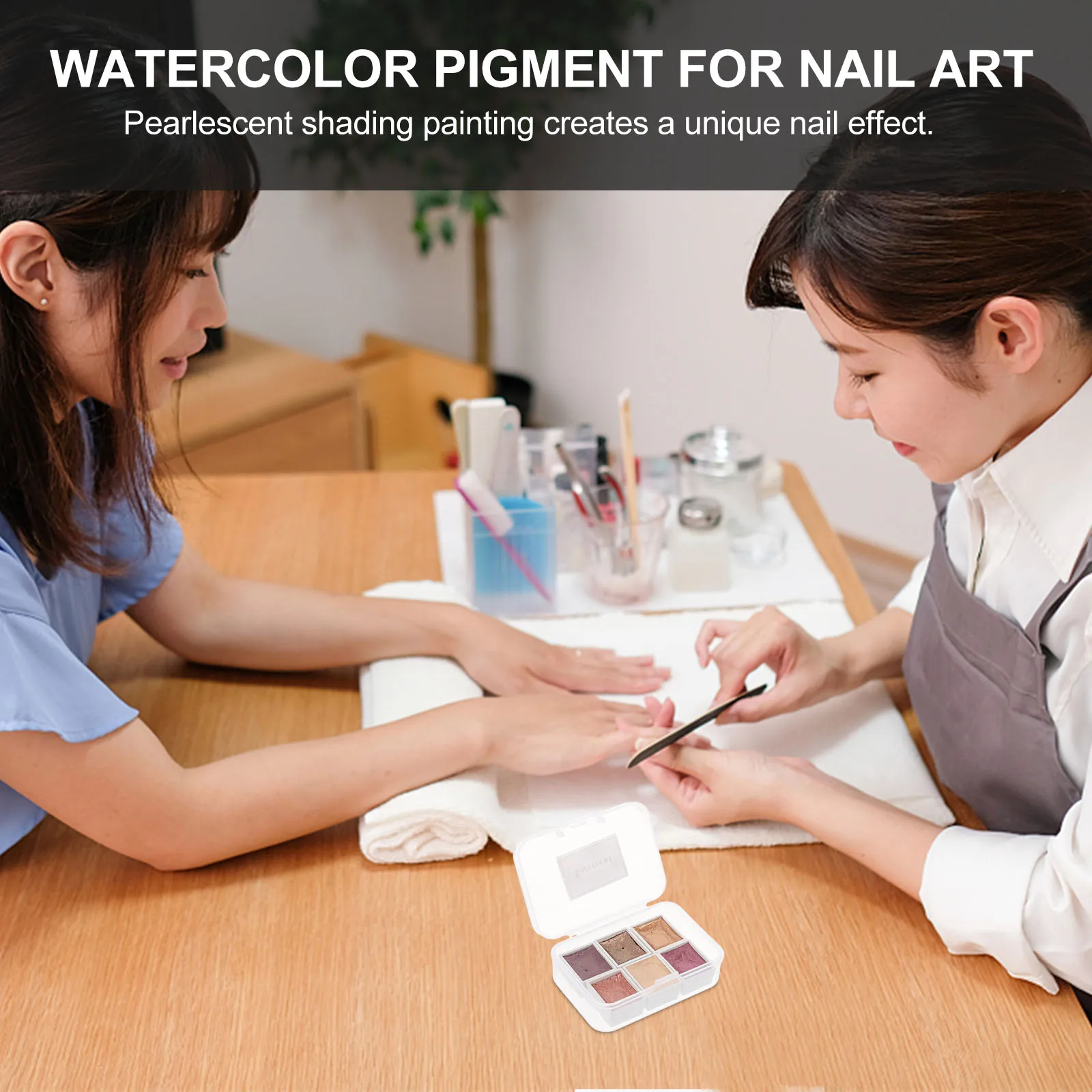 Solid Smudge Watercolor Nail Pigment Set Powder for Long-Lasting Vibrant Artistic Blending Fine Detailing Nail Art Travel
Solid Smudge Watercolor Nail Pigment Set Powder for Long-Lasting Vibrant Artistic Blending Fine Detailing Nail Art Travel
