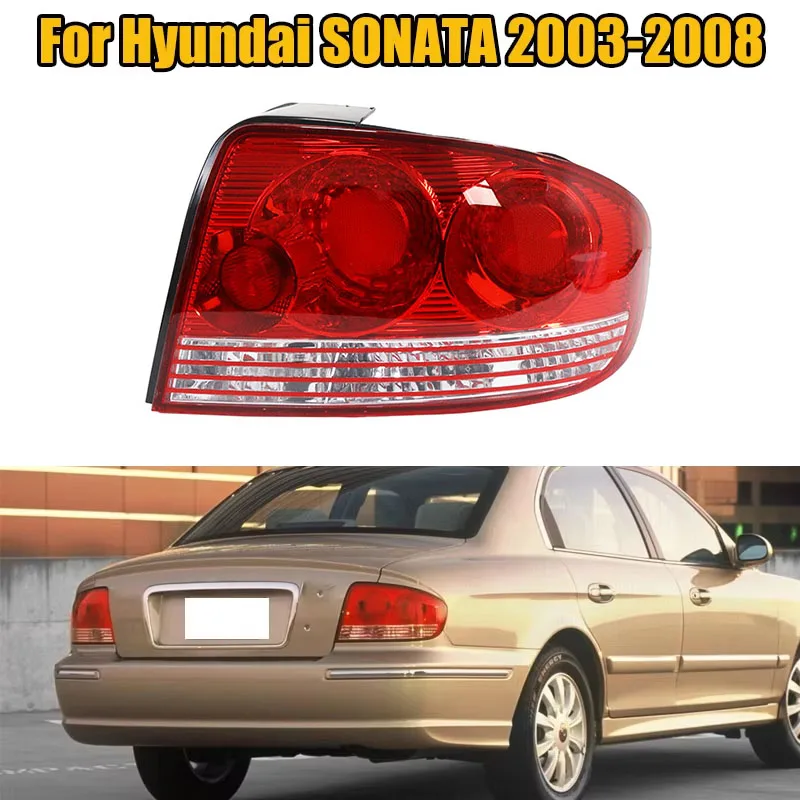 For Hyundai SONATA 2003 2004 2005 2006 2007 2008 Car Rear Bumper Tail Lights Assembly Brake Lamp Turn signal Reversing lights
For Hyundai SONATA 2003 2004 2005 2006 2007 2008 Car Rear Bumper Tail Lights Assembly Brake Lamp Turn signal Reversing lights