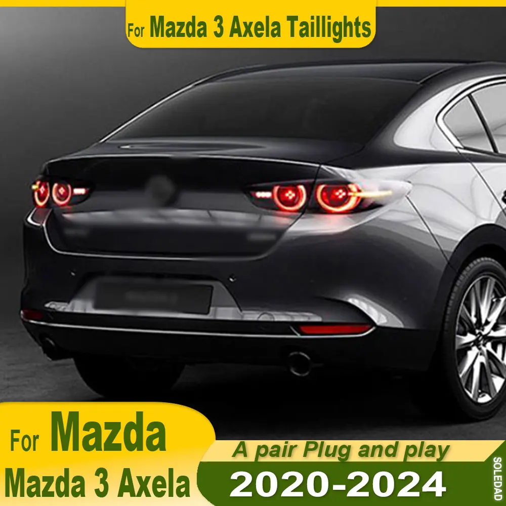 Car Taillights For Mazda 3 Axela 2020 2021 2022 2023 2024 New LED Taillight Signals Accessories Dynamic Turn Running Lights 
Car Taillights For Mazda 3 Axela 2020 2021 2022 2023 2024 New LED Taillight Signals Accessories Dynamic Turn Running Lights