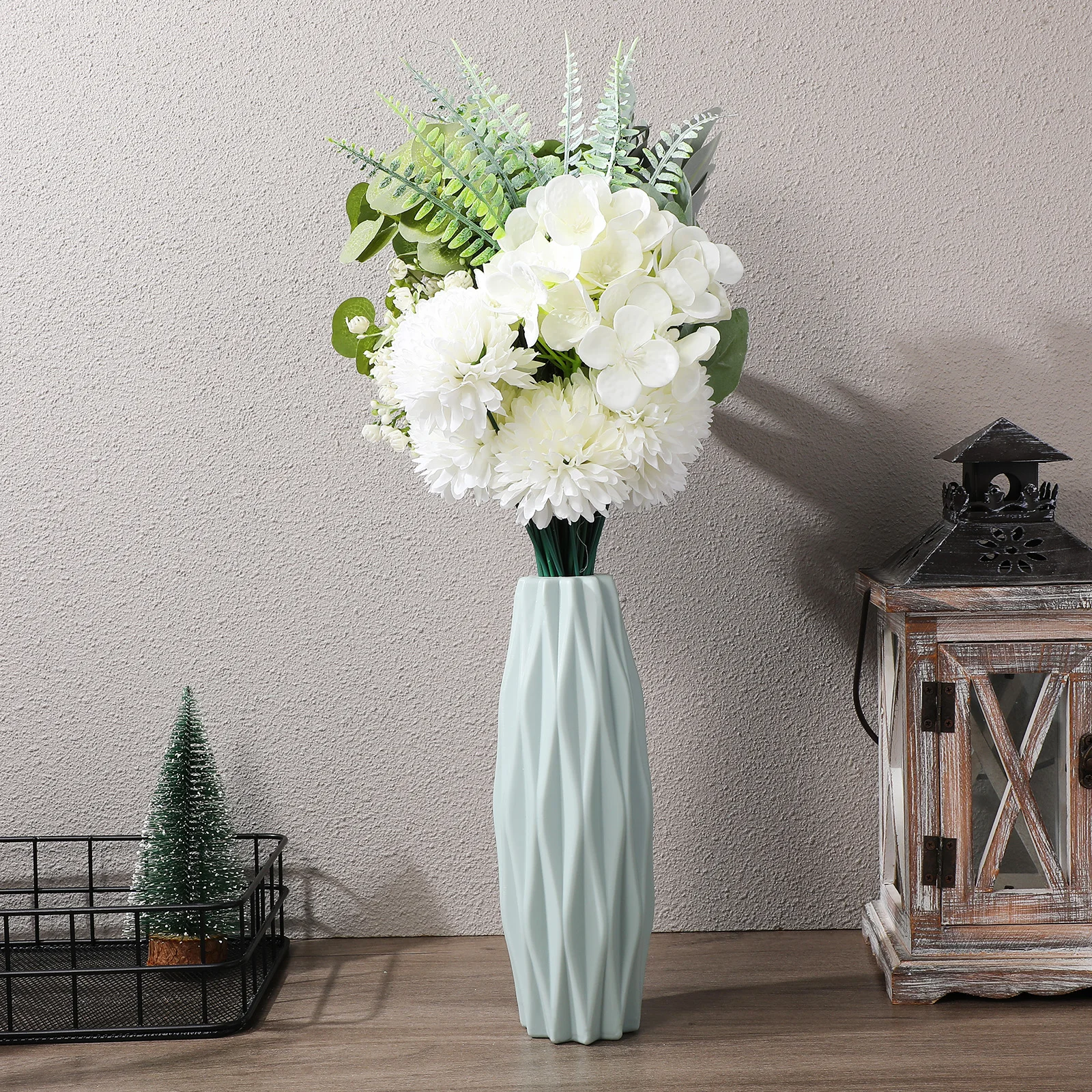 Simulation Green Plant Set Fake Flowers Artificial Plants for Decoration with Stems Greenery Bulk Floral Arrangments
Simulation Green Plant Set Fake Flowers Artificial Plants for Decoration with Stems Greenery Bulk Floral Arrangments