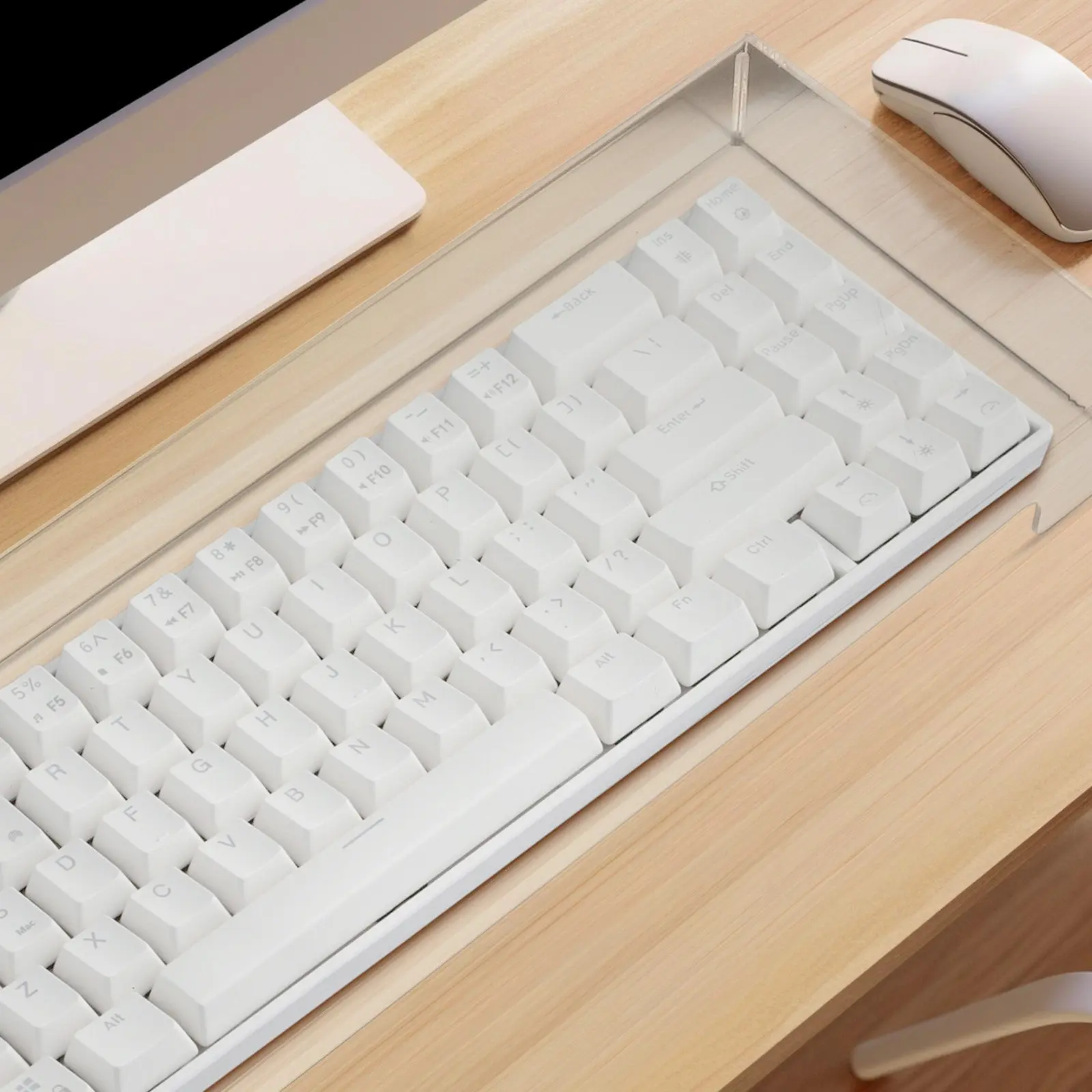 Acrylic Clear Keyboard Cover for Full Size Mechanical Laptop Keyboards Dust Spill Pet Protection Waterproof Transparent
Acrylic Clear Keyboard Cover for Full Size Mechanical Laptop Keyboards Dust Spill Pet Protection Waterproof Transparent