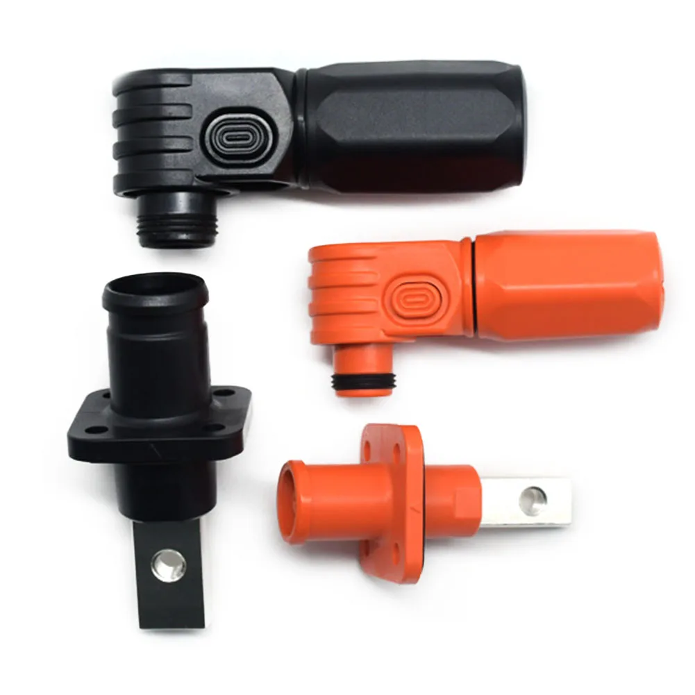 Разъем 120/200А, разъем для хранения энергии аккумулятора, быстрая вилка, водонепроницаемый одноядерный угловой разъем питания
Разъем 120/200А, разъем для хранения энергии аккумулятора, быстрая вилка, водонепроницаемый одноядерный угловой разъем питания